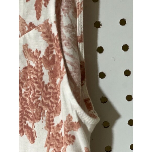 Garnet Hill Maxi Dress Twist V Neck Floral Toile Medium Boho Trad Homestead - Picture 7 of 13